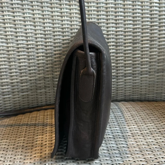 Vintage Coach cocoa compact pouch - Picture 2 of 9